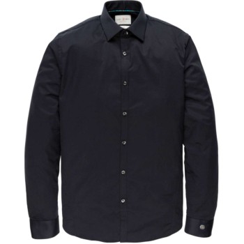 Long sleeve shirt comfort satin black