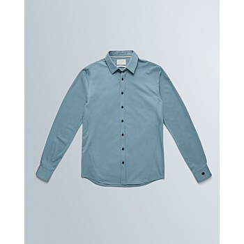 Long sleeve shirt Twill Jersey Blue Mirage