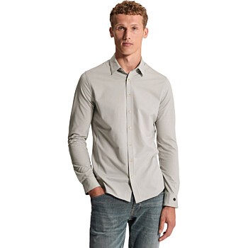 Long sleeve shirt Twill Jersey Harbor Mist