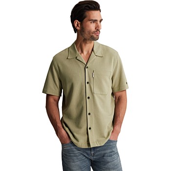 Short Sleeve Shirt Tech Structure Tea