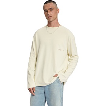 THAUMAS GARMENT DYED LONG SLEEVE T-SHIRT