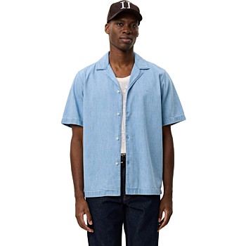 Lesley Denim SS Shirt Light Indigo Wash