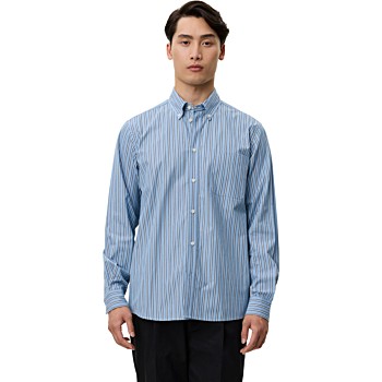 Kent Stripe Poplin Shirt Allure