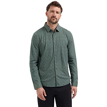 Shirt Jersey Allover Printed Dark Steel