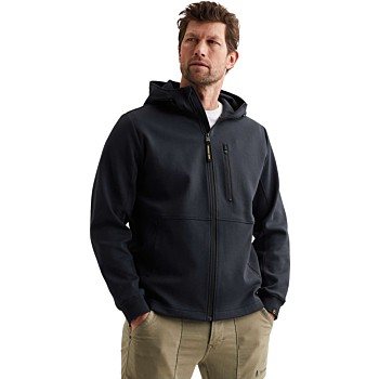 Hooded jacket interlock Salute