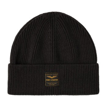 Beanie basic Obsidian