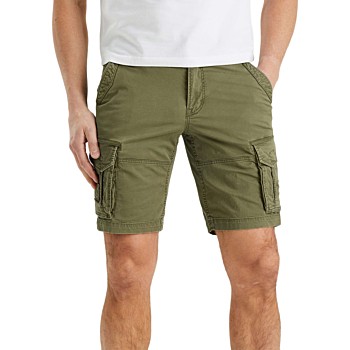Korte broek rotor stretch deep lichen green