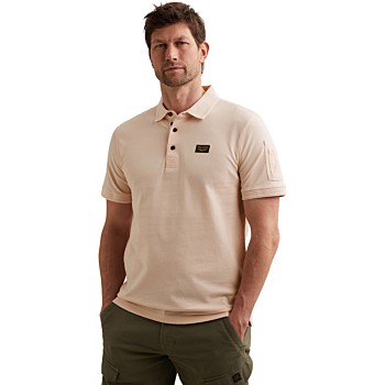 Short sleeve polo American Classic Cloud Pink