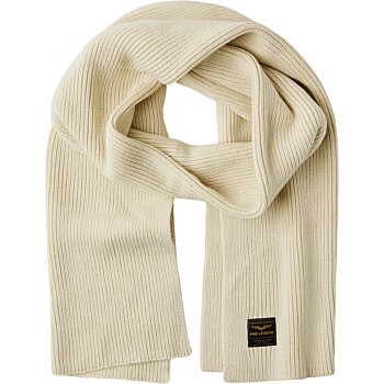 Basic scarf Bone White