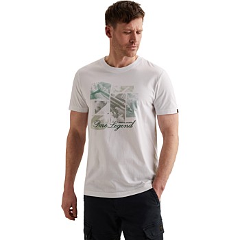 Short sleeve r-neck single jersey Bright White
