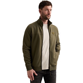 Zip jacket jacquard interlock fren Kalamata