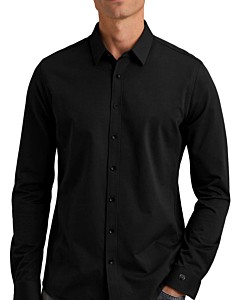 LONG SLEEVE SHIRT Twill Jersey 2 t Black