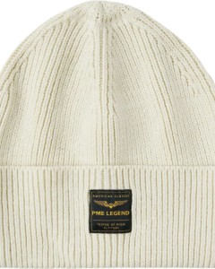 Beanie Basic Bone White