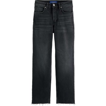The sky straight fit jeans  black stone 