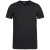 V-neck v-neck basic t-shirt black