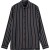 Regular fit - satin striped shirt combo b