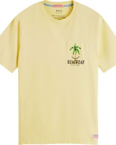 Graphic jersey t-shirt with inside lemonade