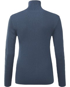 Turtleneck sweater vintage indigo blue
