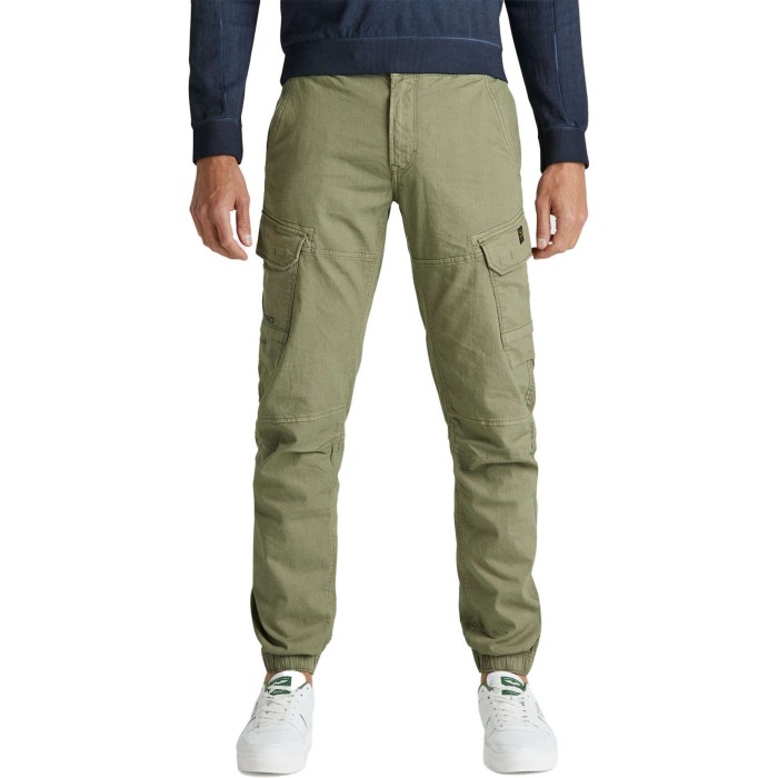 Cargo pants stretch cotton linen 6149