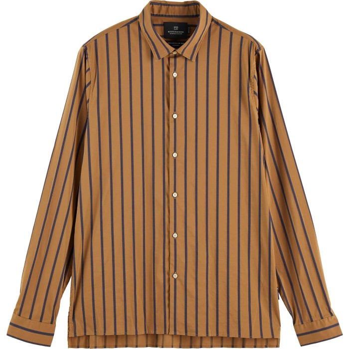 Regular fit - satin striped shirt combo a